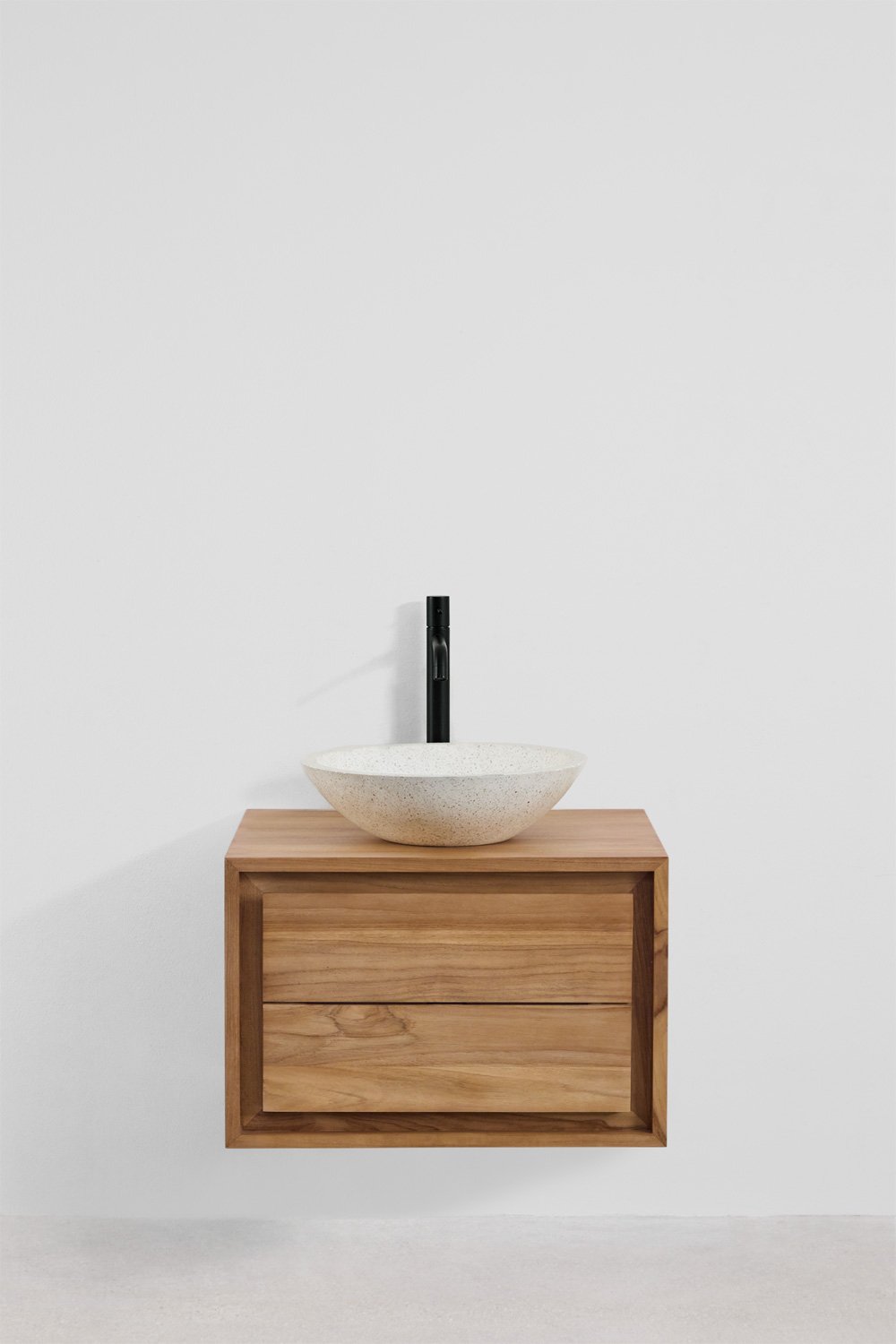 Jabari Badezimmermöbel-Set aus Teakholz, Galeriebild 2