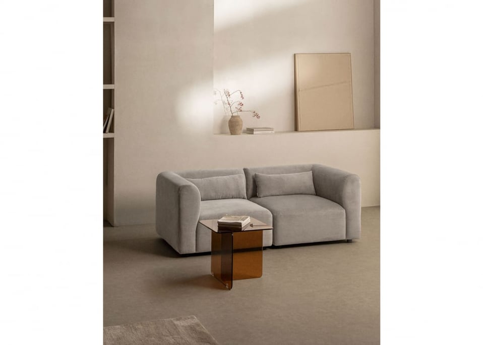 Zweiteiliges modulares Sofa Fogler