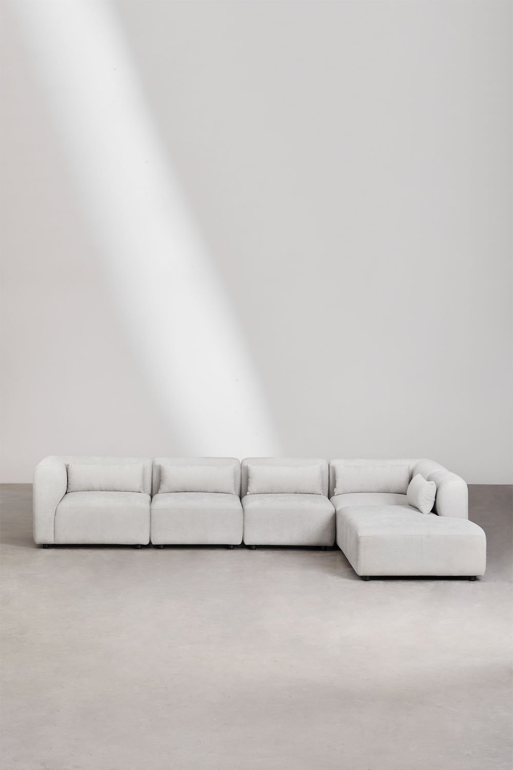 Fogler 5-teiliges modulares Sofa mit rechter Chaiselongue, Galeriebild 3