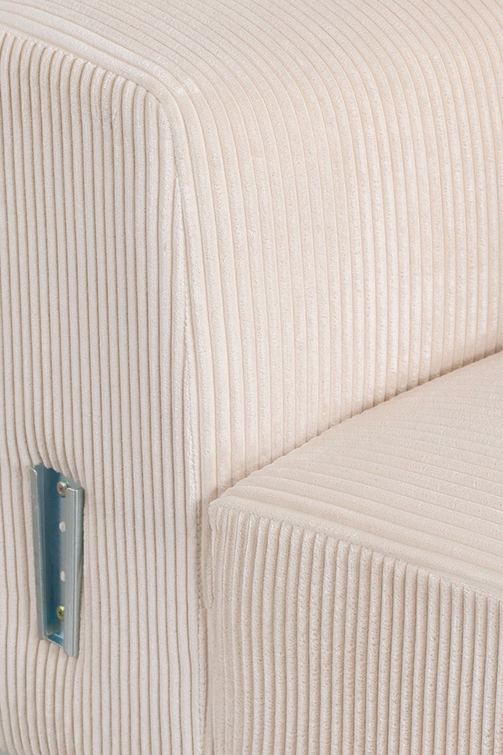 Rechtes Eckmodul 115x113 cm mit hoher Armlehne für modulares Sofa Bruna, Galeriebild 2