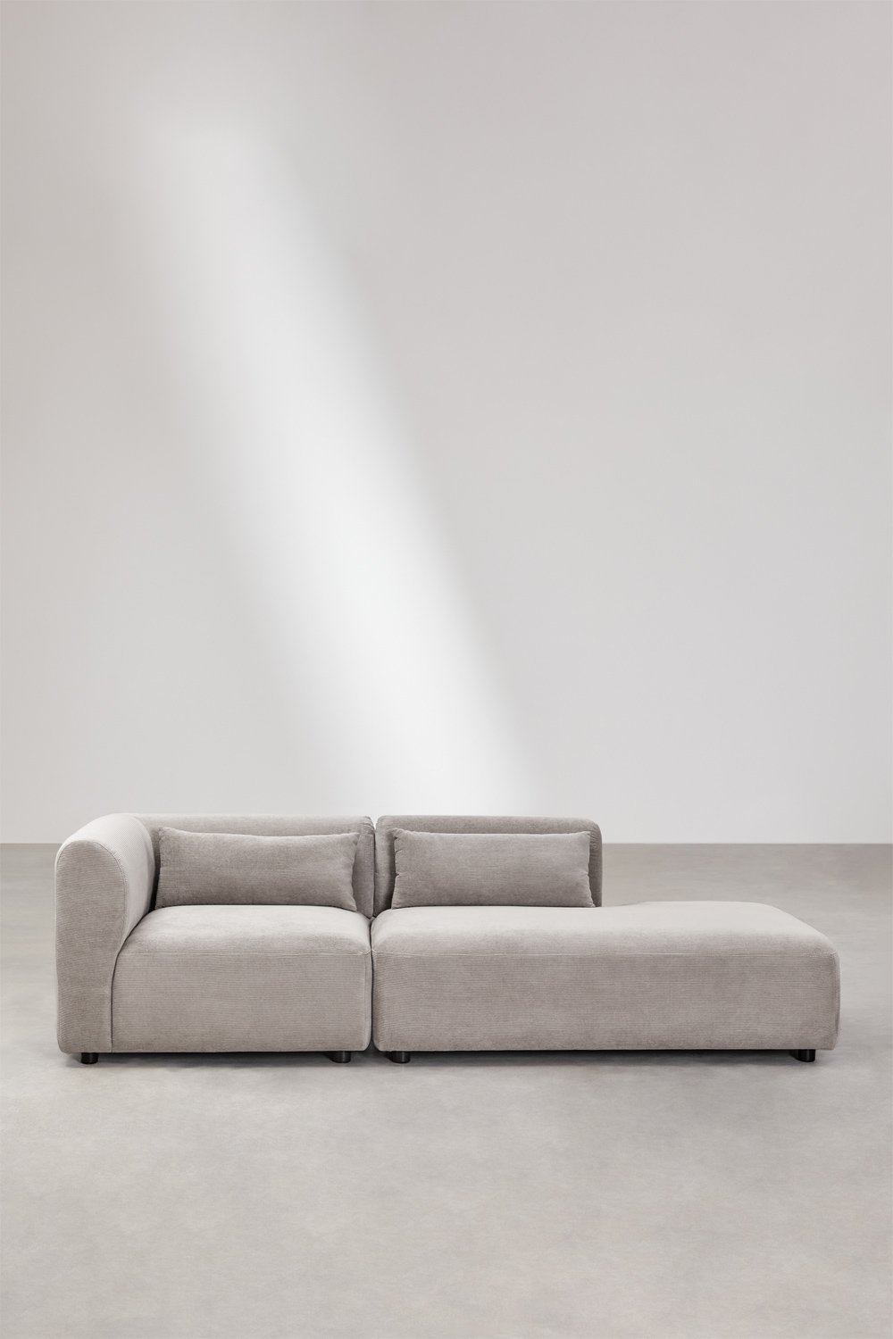 2-teiliges modulares Ecksofa Fogler mit Chaiselongue rechts, Galeriebild 3
