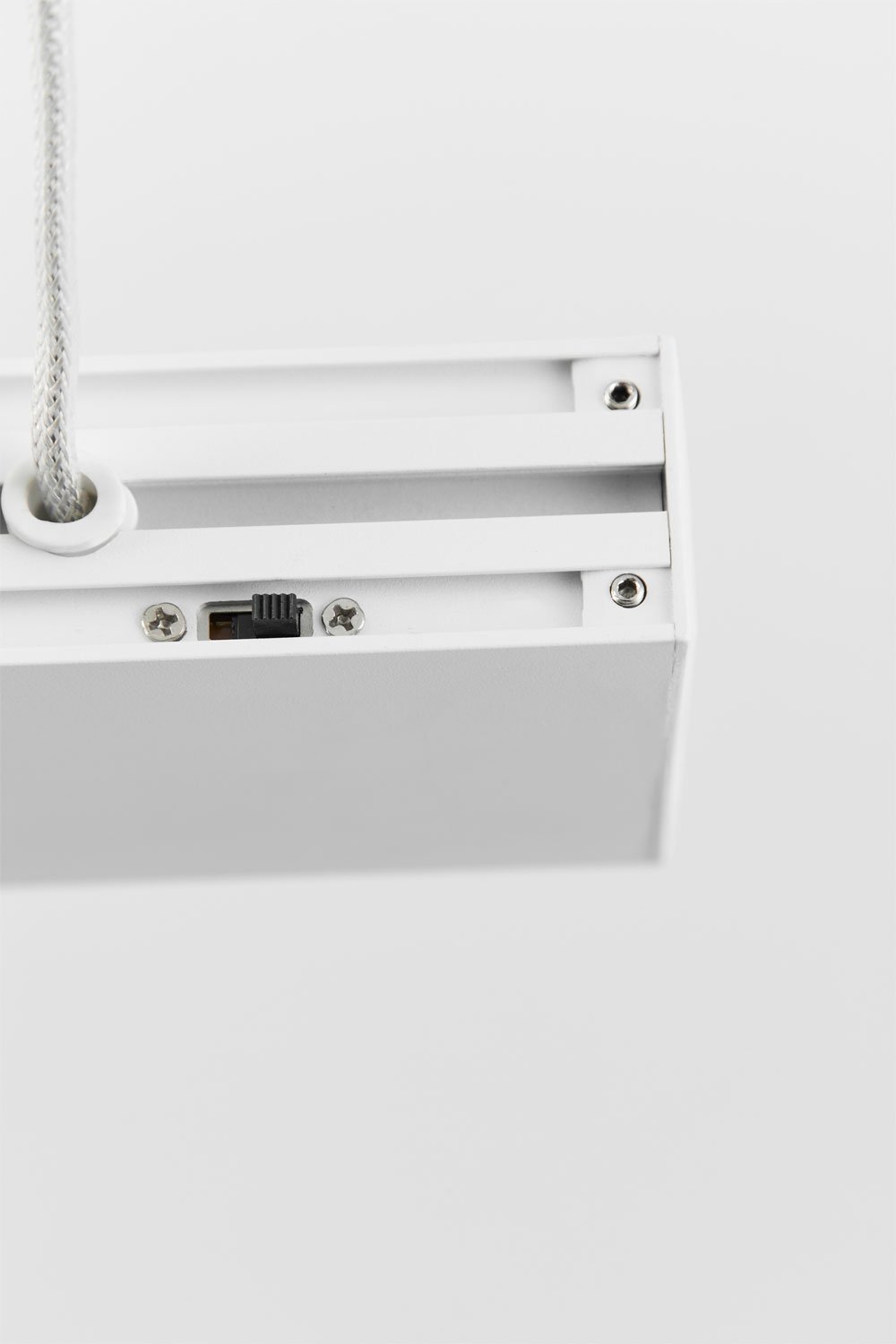 LED 120 cm lineare Pendelleuchte aus Aluminium Jiva, Galeriebild 6