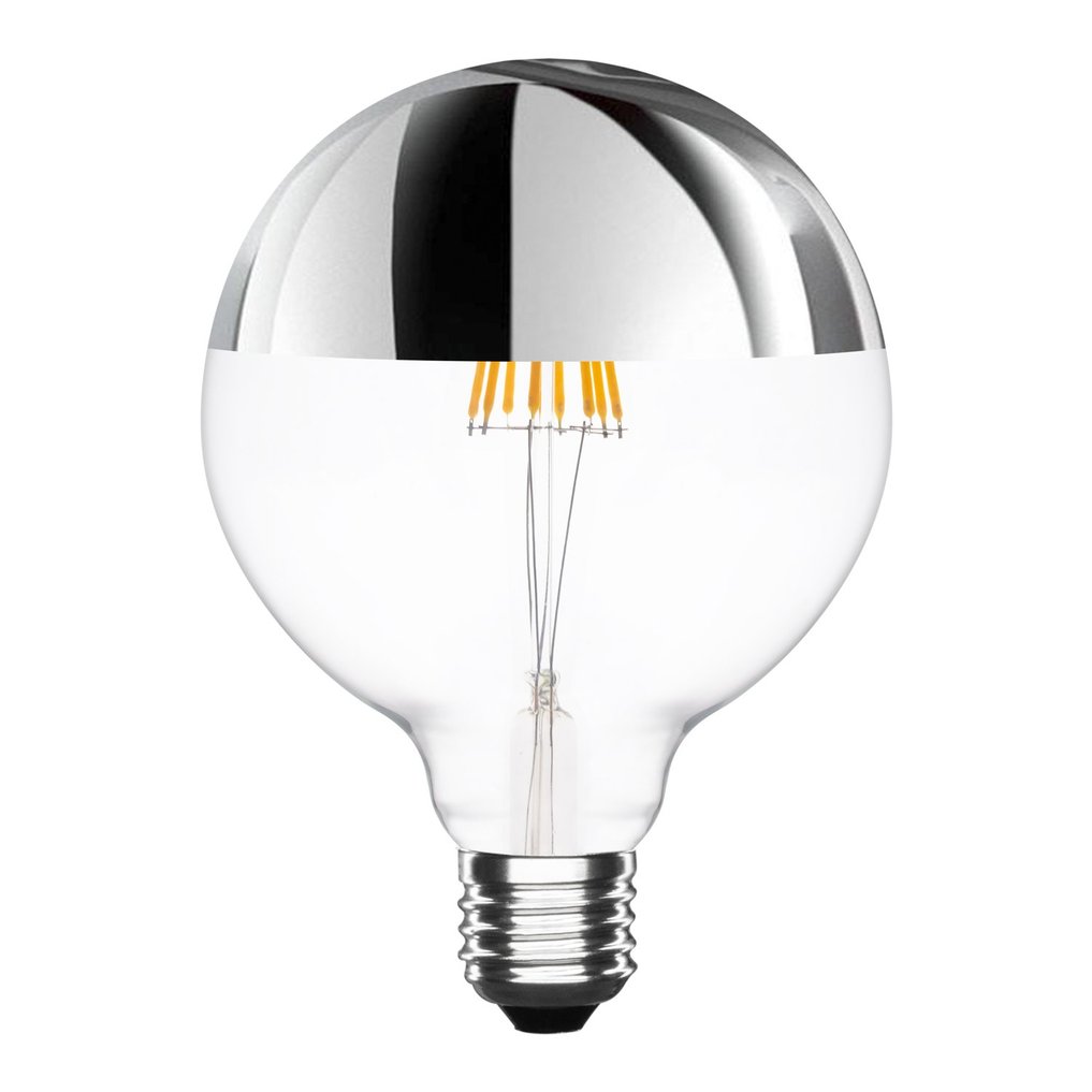 Dimmbare und reflektierende Vintage LED-Birne E27 Spher, Galeriebild 1