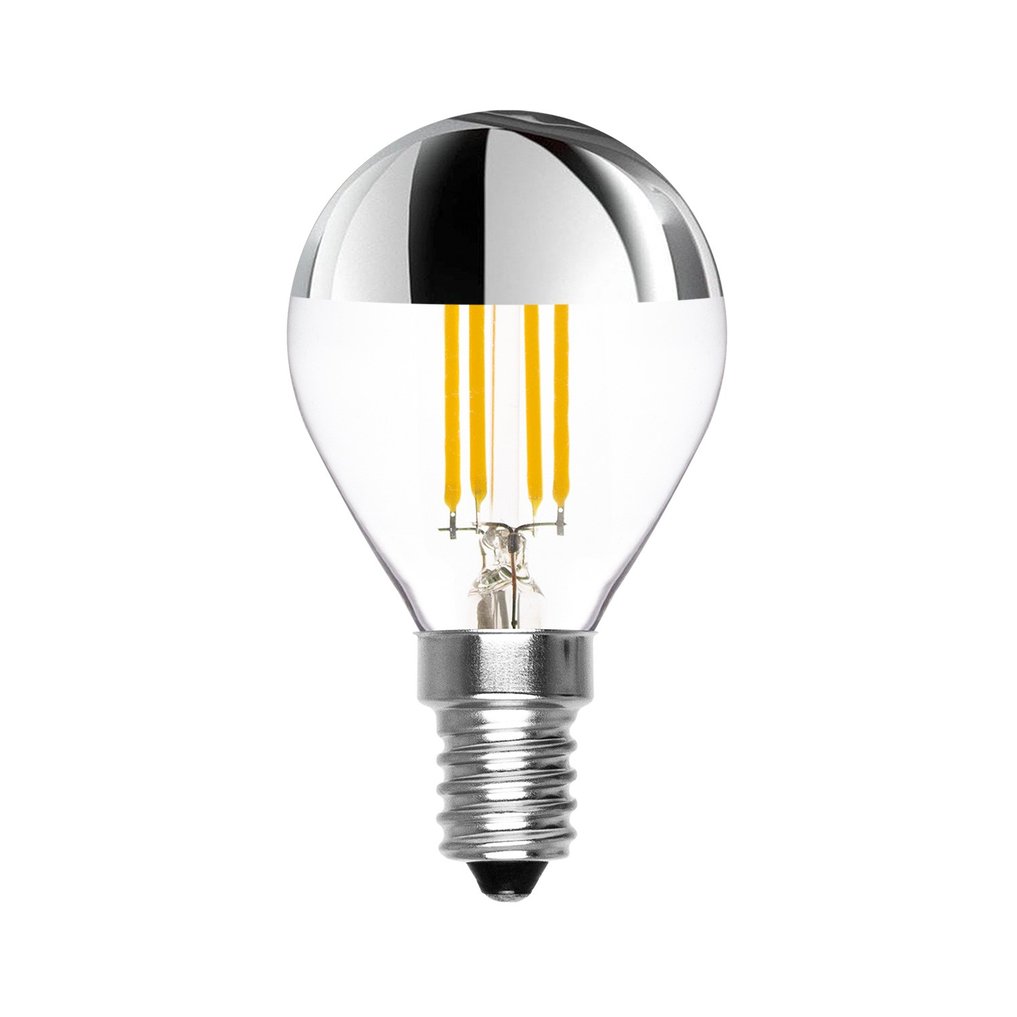 Dimmbare und reflektierende Vintage LED-Glühbirne E14 Orbit, Galeriebild 1