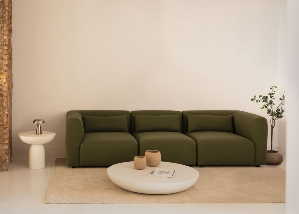 3-teiliges modulares Sofa Fogler