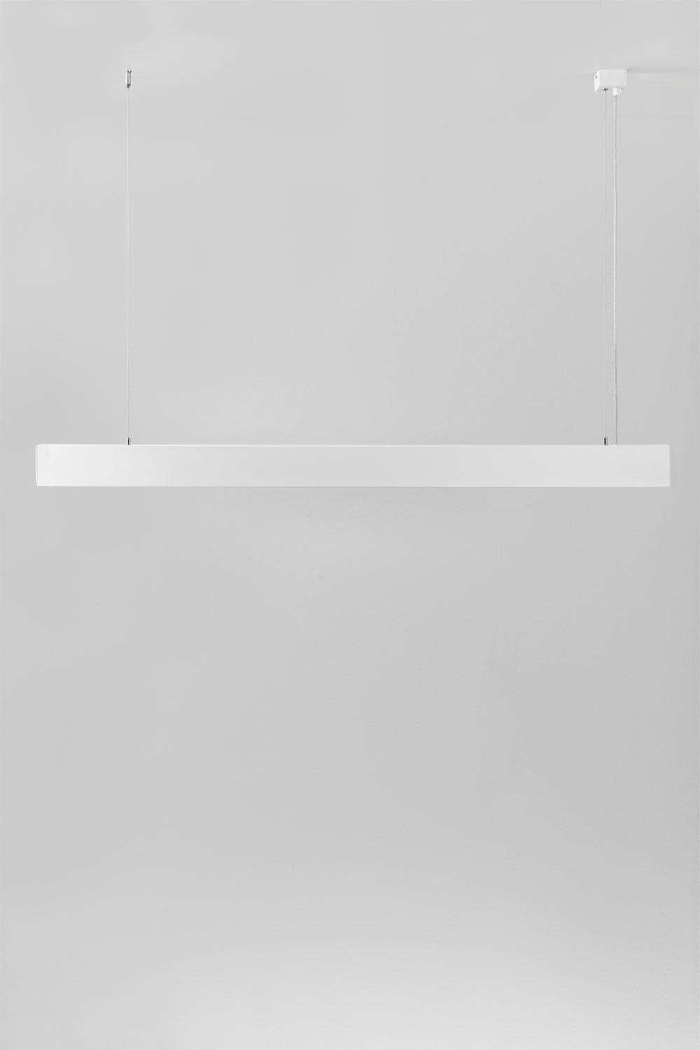 Lineare LED-Deckenleuchte aus Aluminium Eunoia, Galeriebild 1