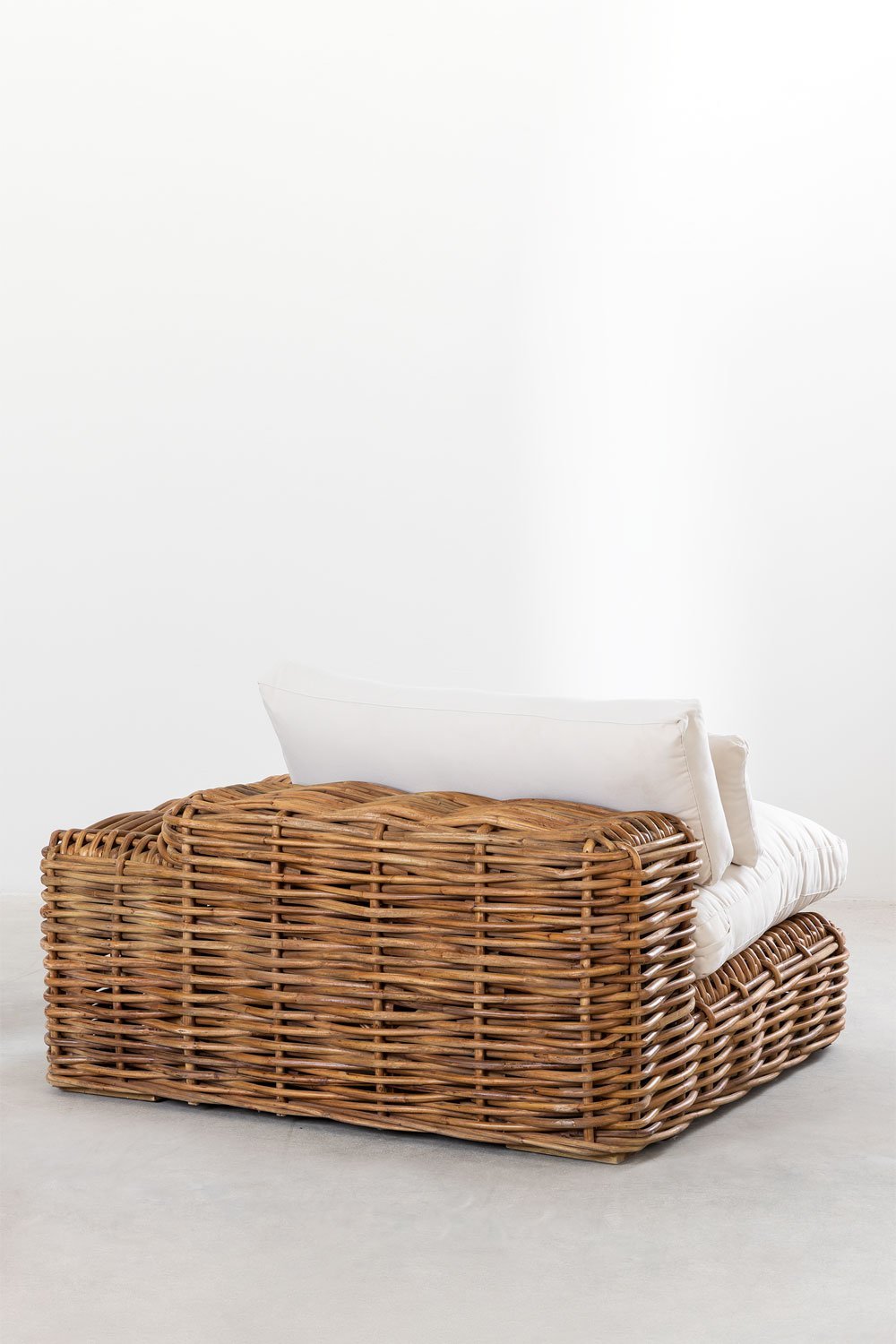 Milu Right Rattan-Garten-Eckstuhl, Galeriebild 5