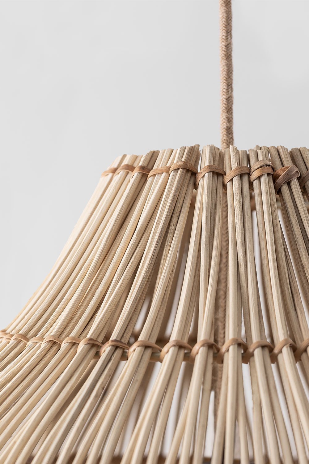 Deckenleuchte aus geflochtenem Rattan Llaury, Galeriebild 5