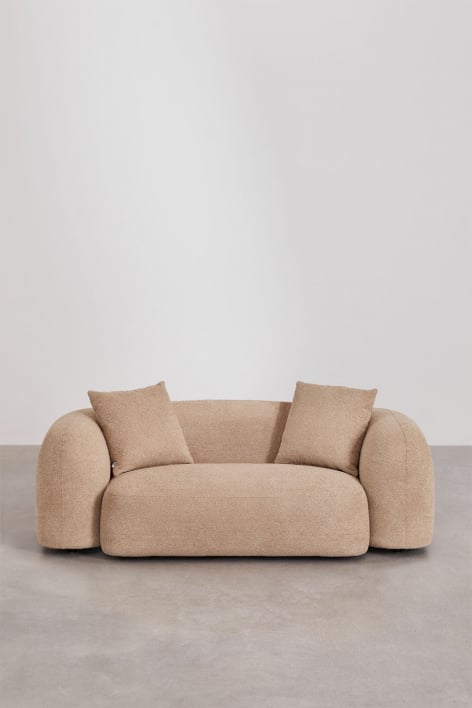 Coco 2-Sitzer-Sofa aus Chenille - Latte Brown Dicker Chenille
