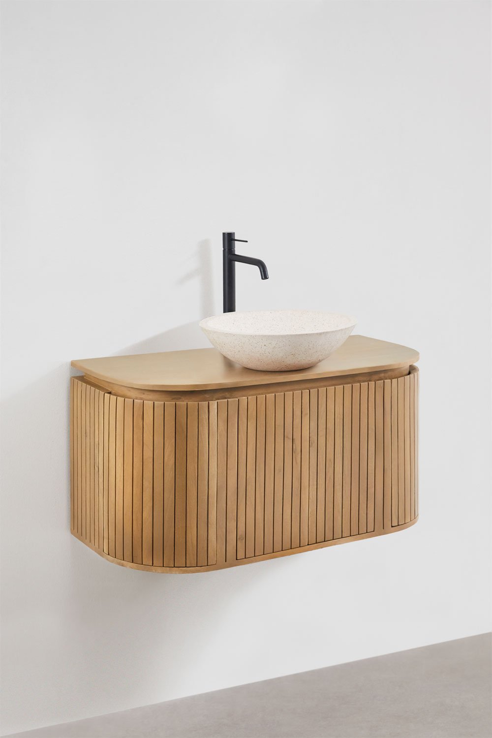 Möbelset für das Badezimmer aus Mangoholz Analis, Galeriebild 3