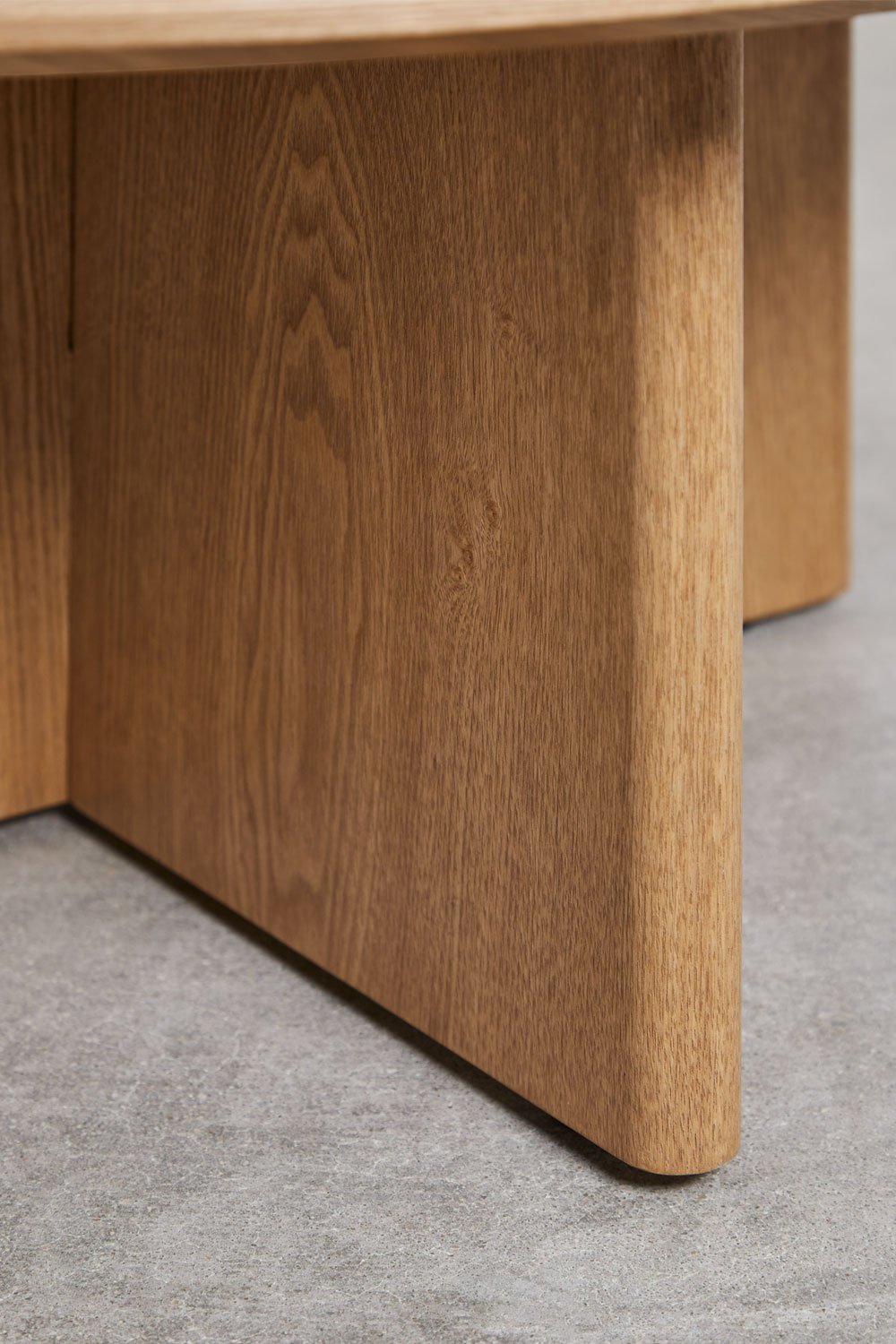 Runder Couchtisch Ø80 cm aus MDF Saonara, Galeriebild 5