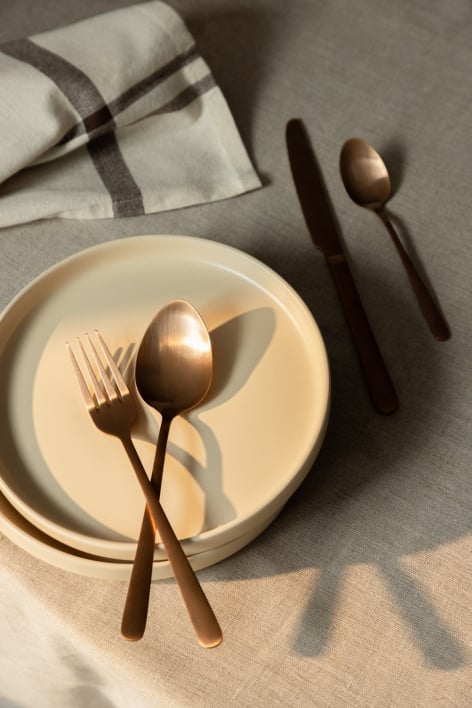 16-teiliges Besteckset aus Edelstahl Sornia