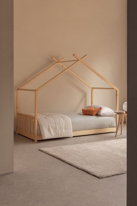 Holzbett für Matratze 90 cm Maggie Kids