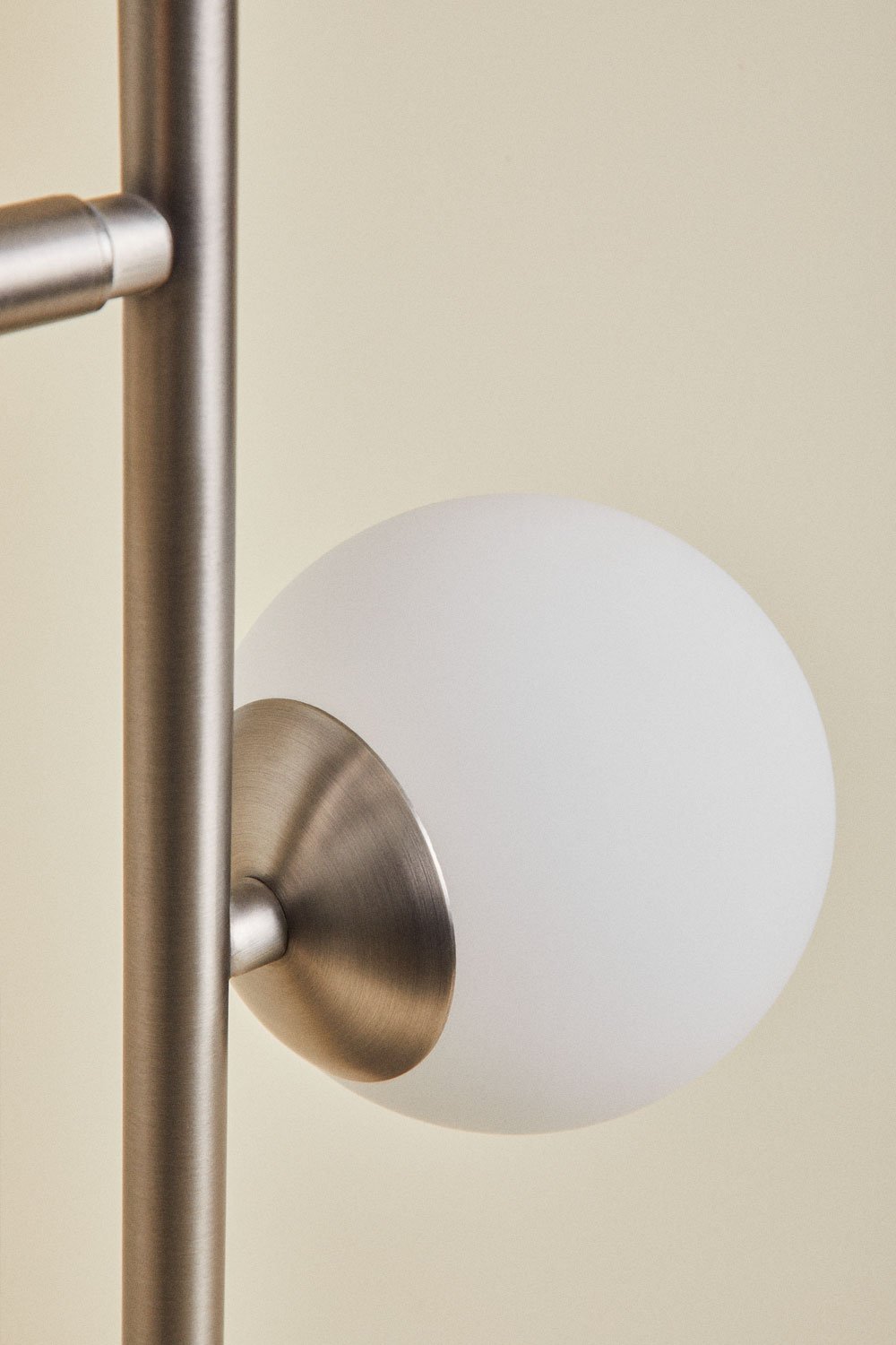 Lenkbare Tischlampe mit 2 Lichtpunkten aus Eisen Amaranto, Galeriebild 5