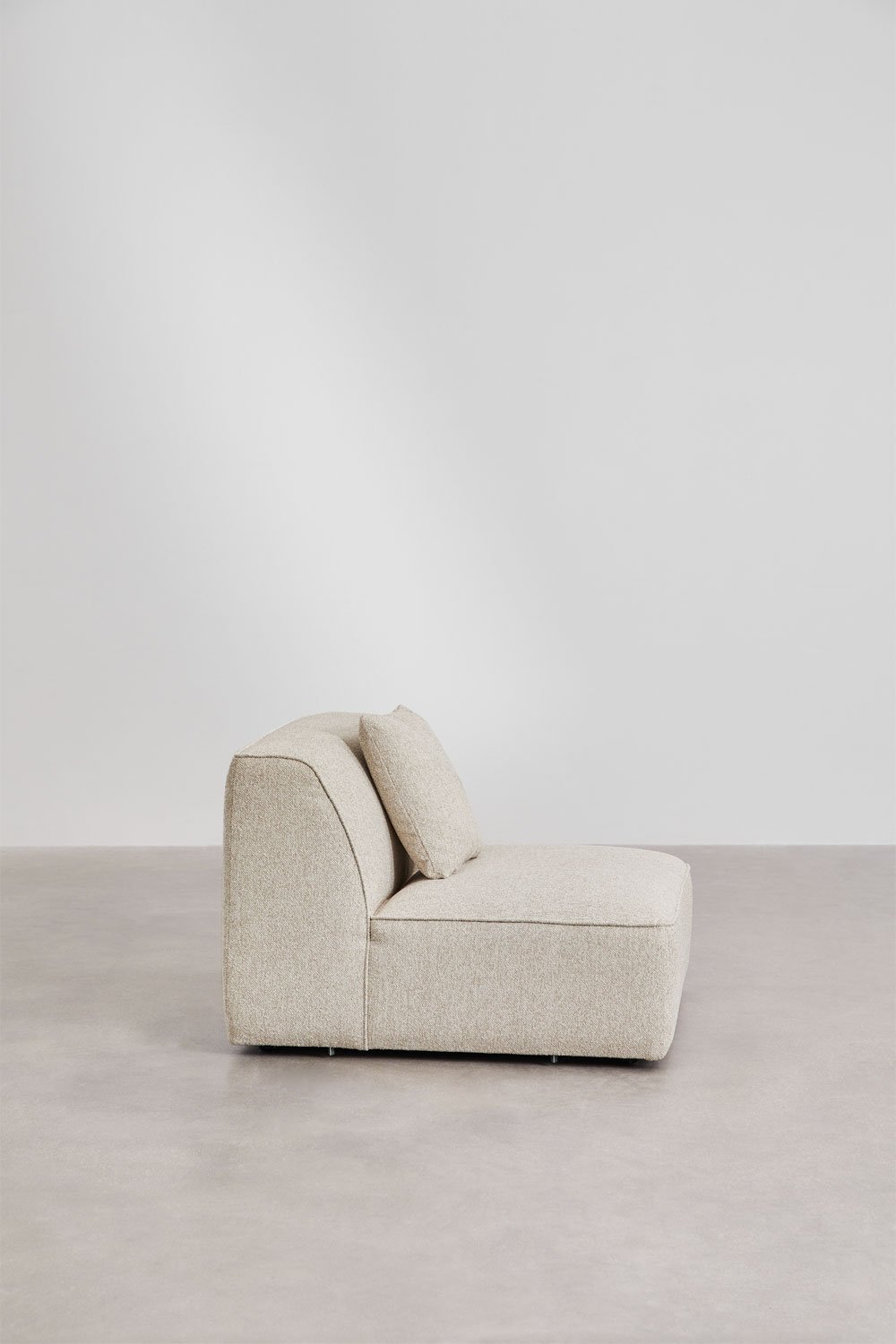 Zentrales Modul für das modulare Sofa Cardea, bezogen, Galeriebild 4