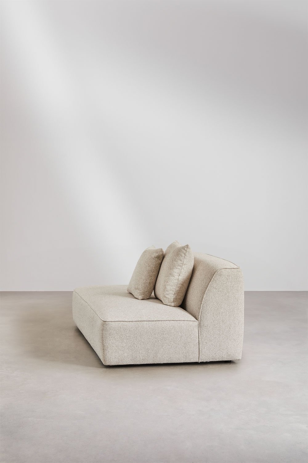 Linkes Diwan für Cardea gepolstertes Modulsofa, Galeriebild 4