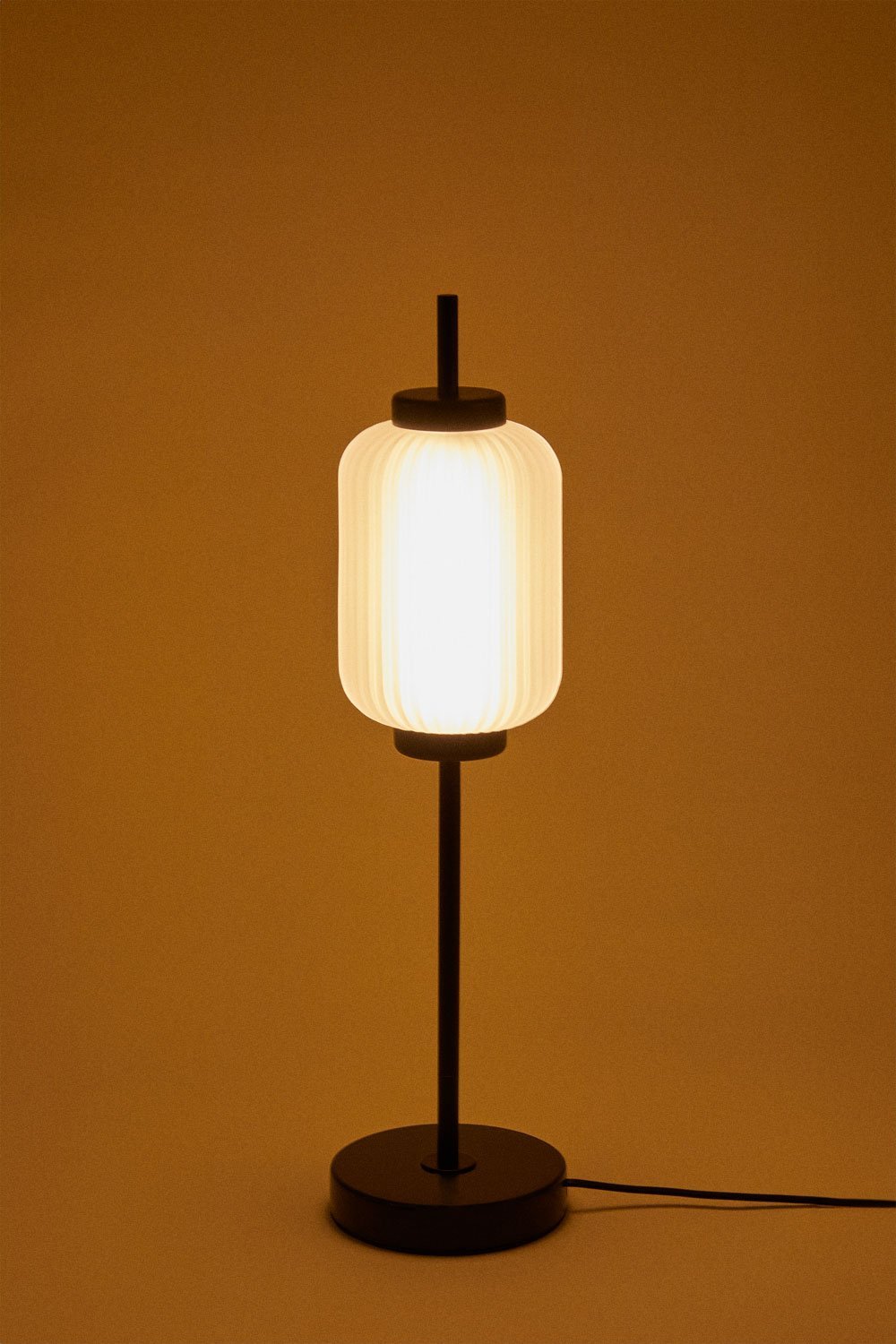 Necsar LED-Tischlampe aus Eisen und Glas, Galeriebild 3