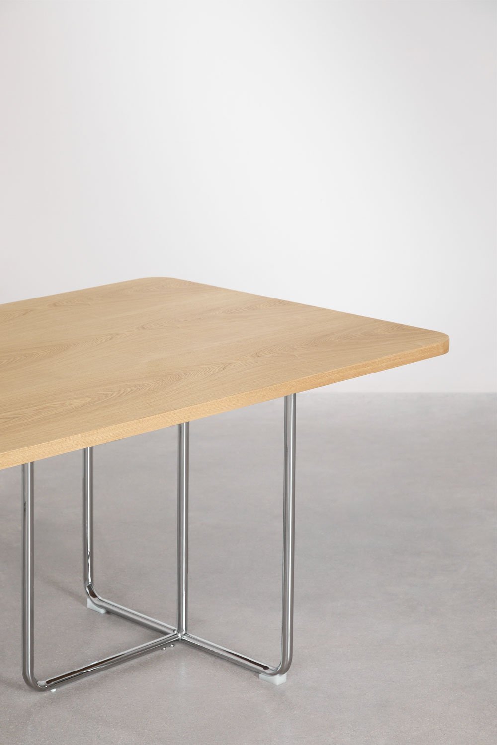 Rechteckiger Esstisch aus MDF und Edelstahl Tento, Galeriebild 5