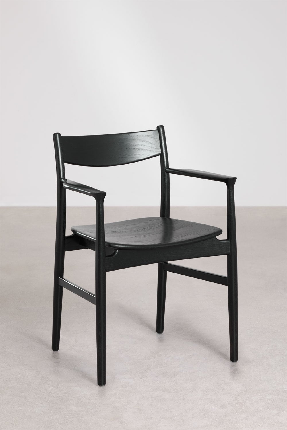 4er-Set Esszimmerstühle aus Eichenholz Mireita, Galeriebild 3