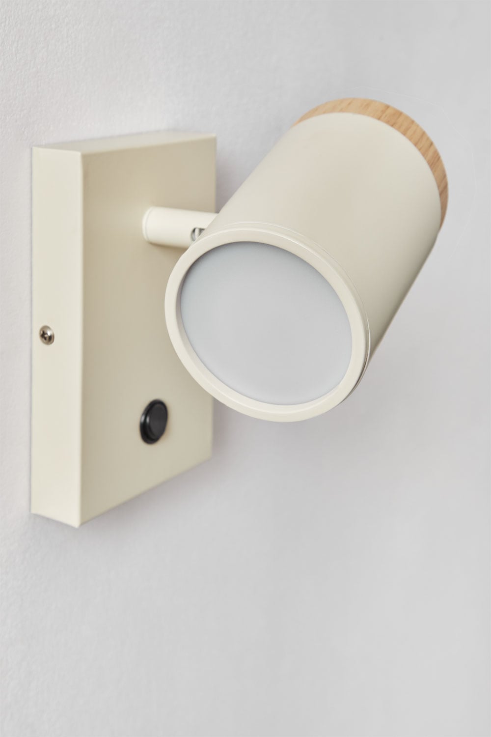 Drehbare Wandlampe aus Eisen Amaranto, Galeriebild 4