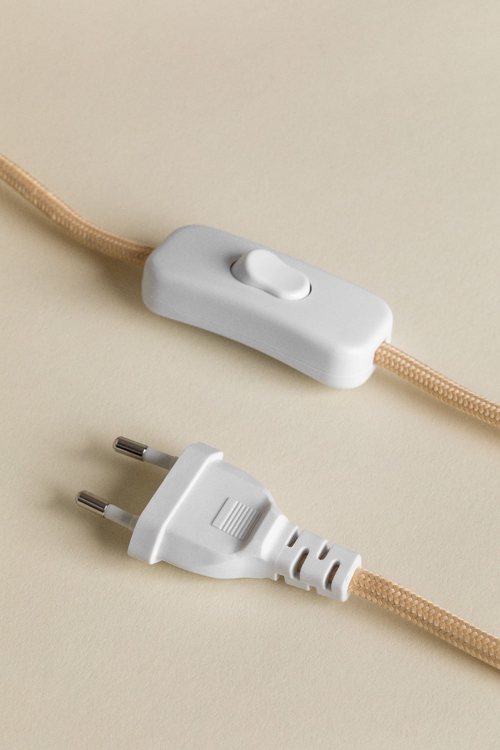 Alligier-Tischlampe aus Metall und Glas, Galeriebild 6