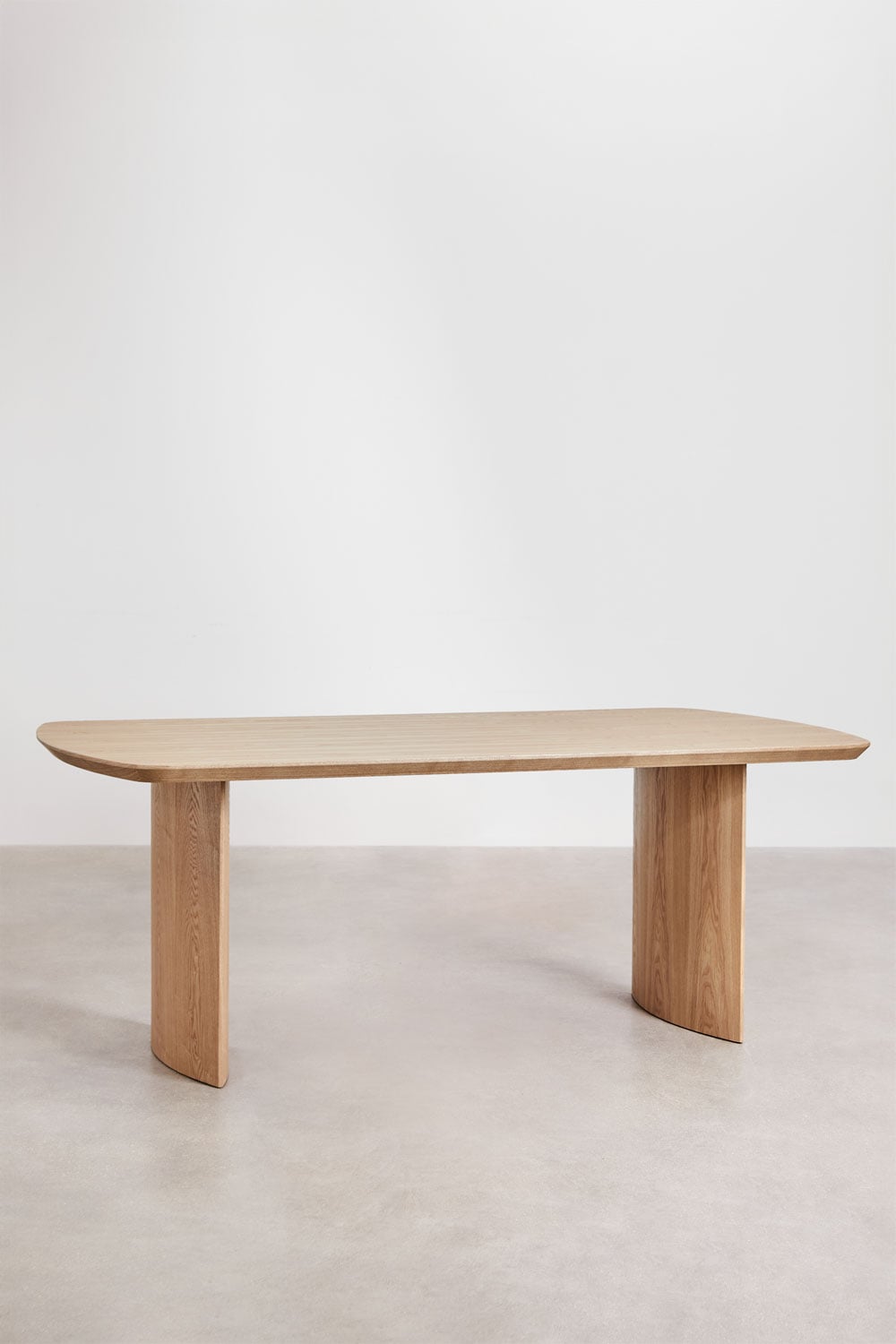 Rechteckiger Esstisch 200x100 cm aus Tuareg-MDF, Galeriebild 3