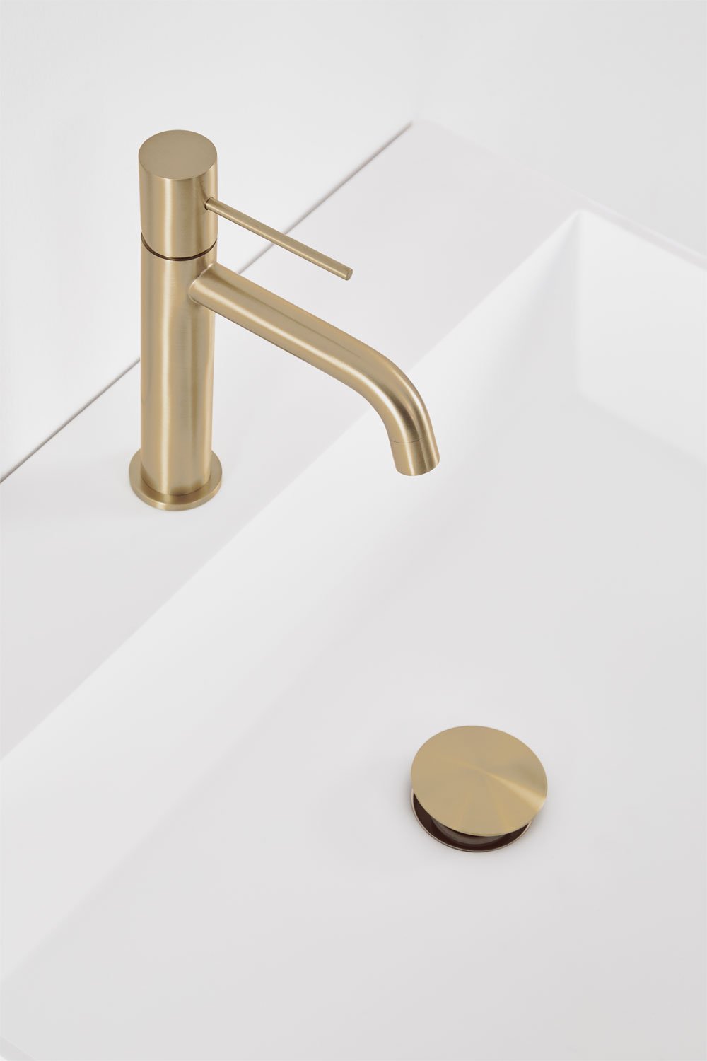 Badezimmerschrank-Set aus Holz mit integriertem Waschbecken Aldeia, Galeriebild 4