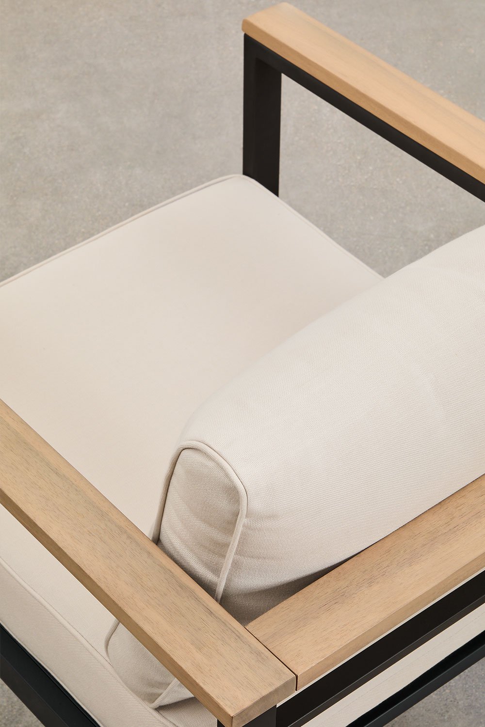 Sessel aus Aluminium und Lipov-Akazienholz, Galeriebild 6