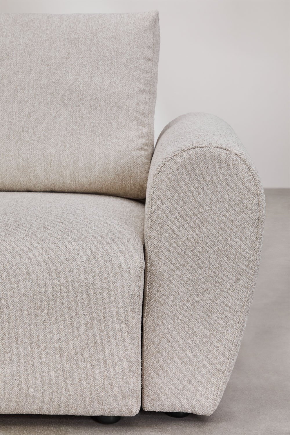 3-Sitzer Schlafsofa aus Bouclé-Stoff Ohio, Galeriebild 4