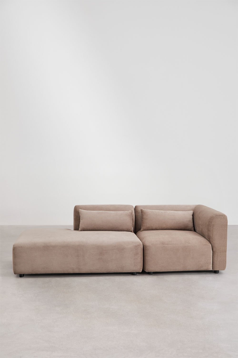 2-teiliges modulares Ecksofa Fogler mit Chaiselongue links, Galeriebild 4