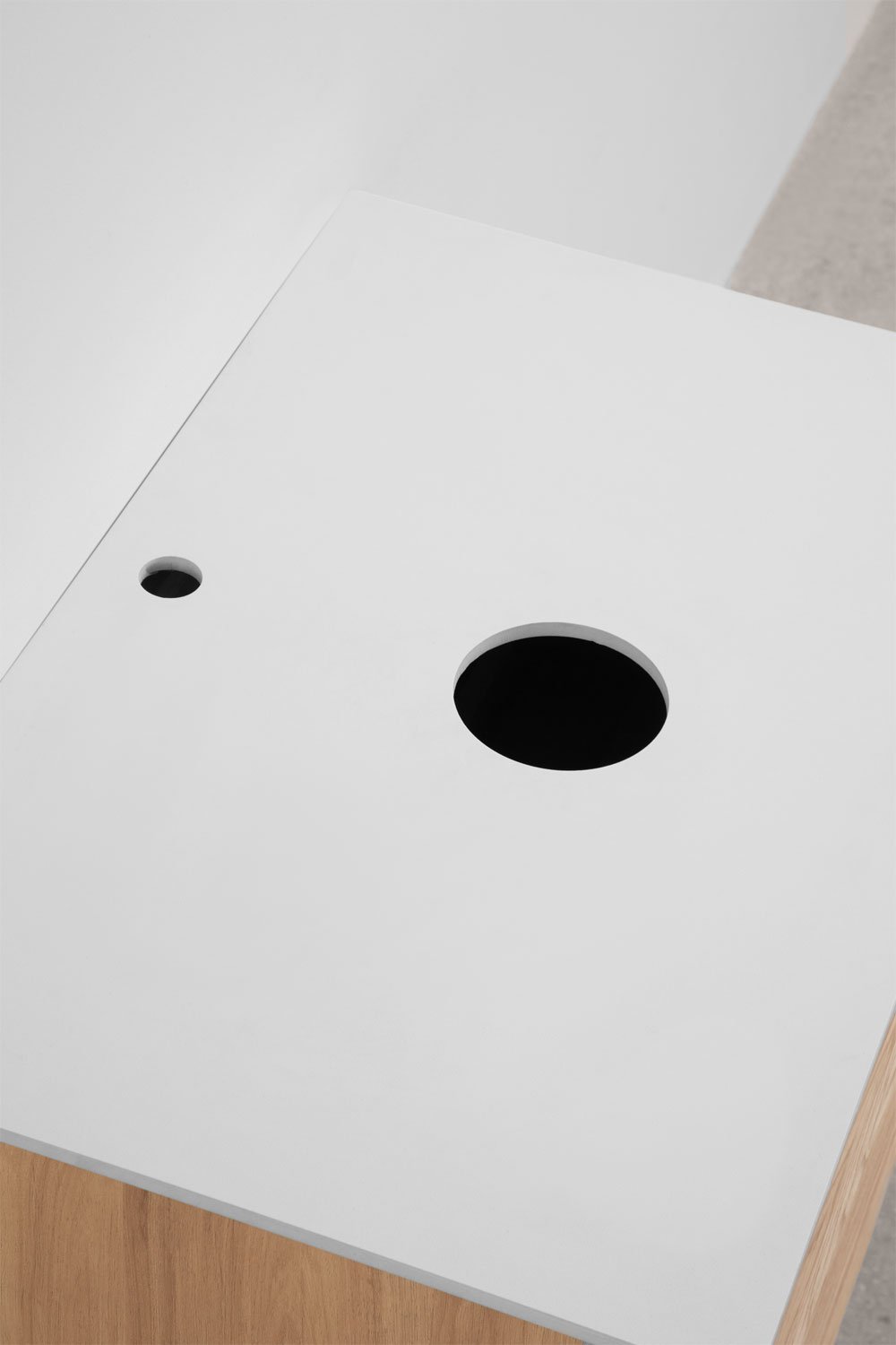 Badezimmerset aus Eschenholz Tedrik, Galeriebild 4