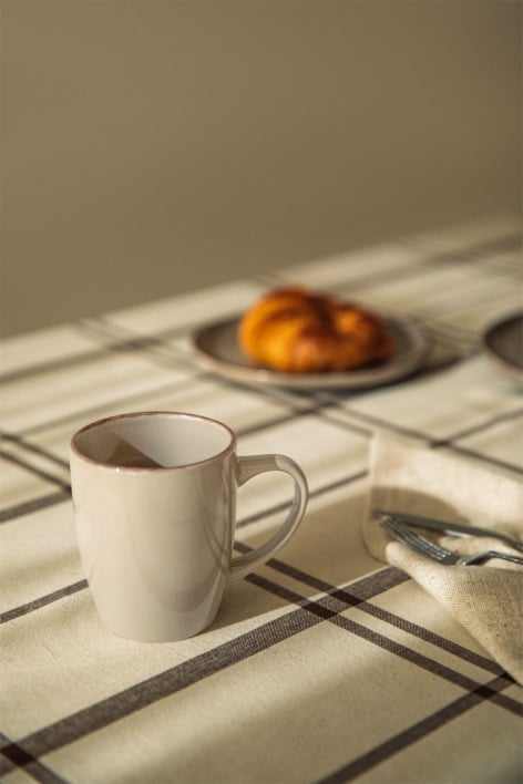 2er-Pack Kaffeetassen 34 cl aus Steinzeug Ronilena