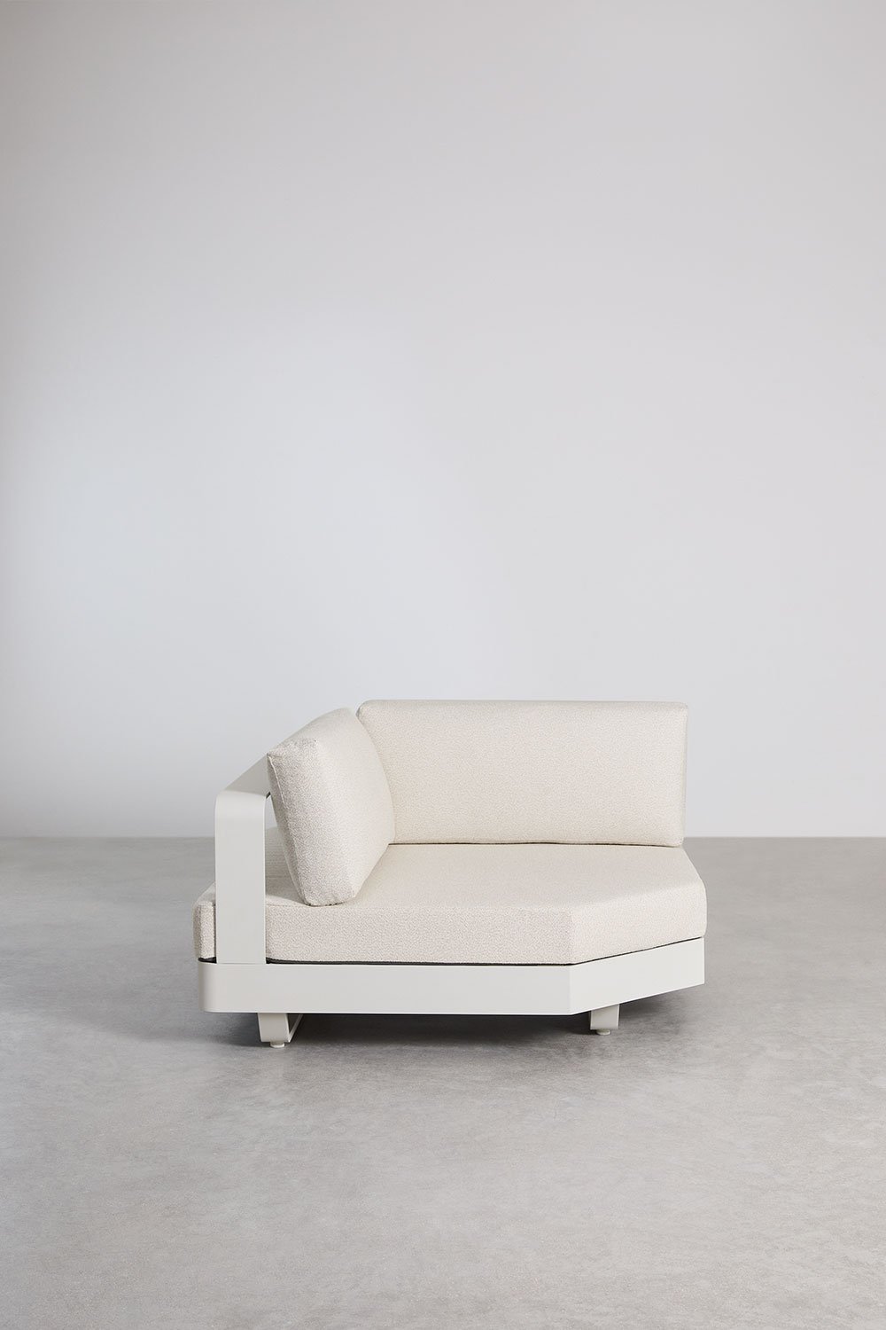 Yarilo Aluminium modularer Gartensofa-Ecksessel, Galeriebild 3