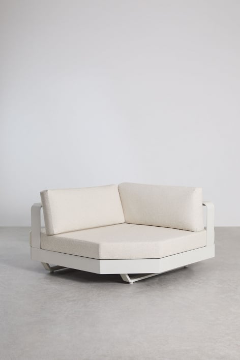 Ecksofa-Modul aus Aluminium Yarilo