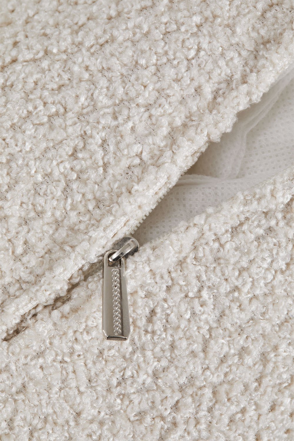 Modulares Sofa mit linker Chaiselongue aus 2 Teilen in Chenille Coco, Galeriebild 9