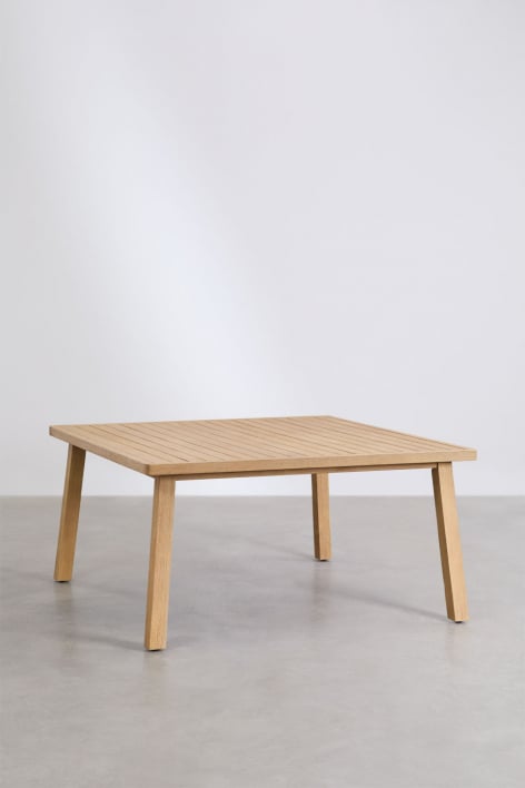 Quadratischer 150x150 cm Gartentisch aus Akazienholz Dubai