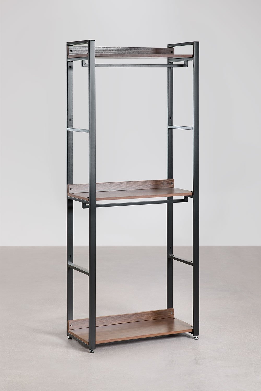 Offener modularer Eckschrank aus 4 Teilen aus Stahl und MDF Ariaster, Galeriebild 9