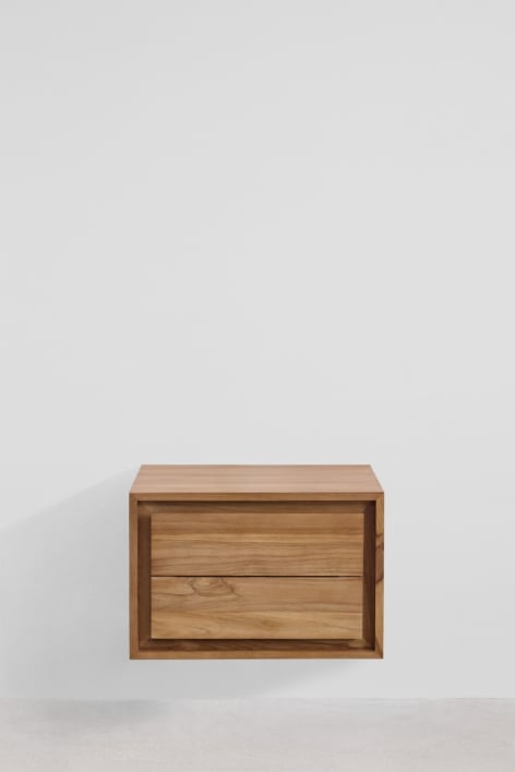 Jabari Badezimmermöbel-Set aus Teakholz