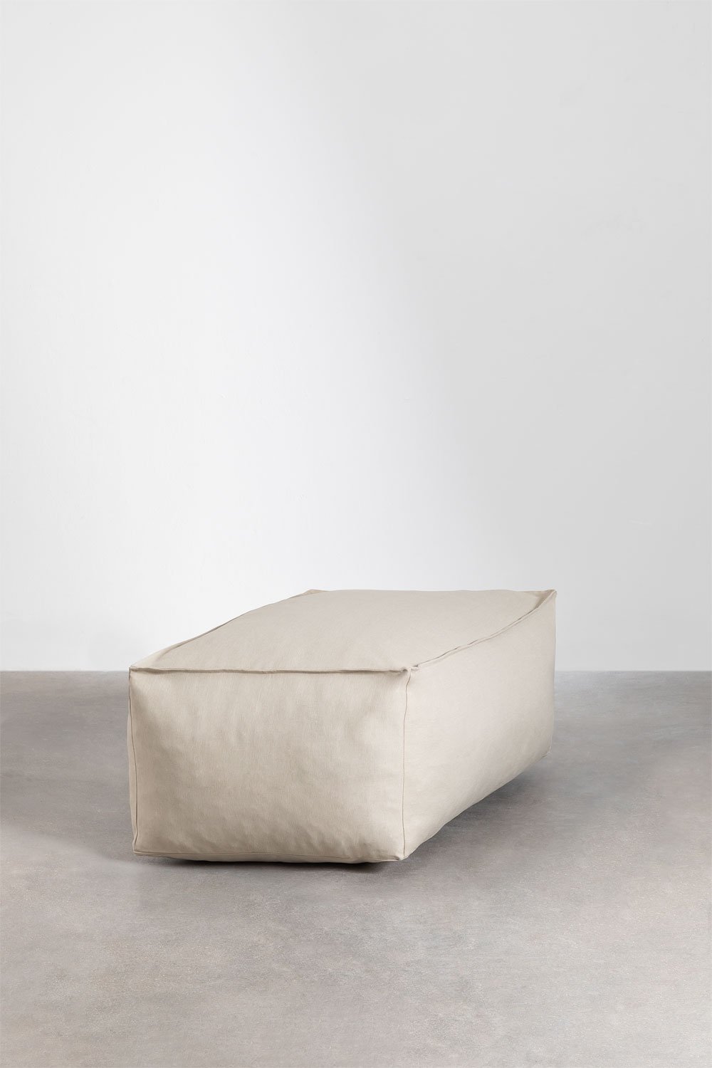 Puff 110x65 cm in Dojans-Stoff, Galeriebild 1
