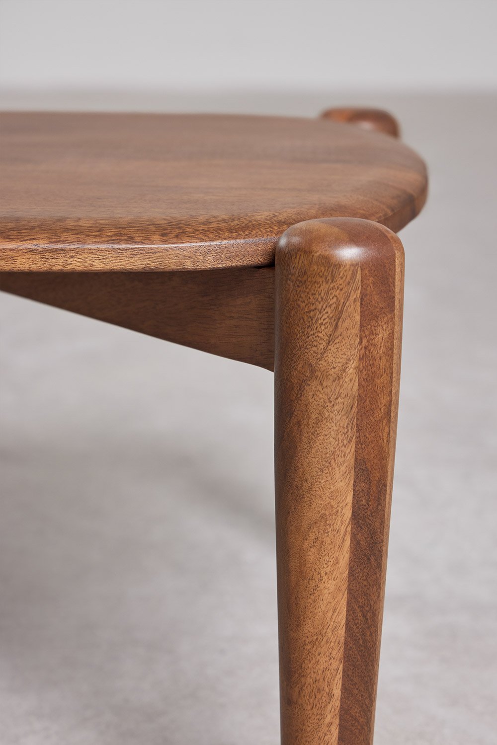 Rechteckiger Couchtisch 120x60 cm aus Mangoholz Gina, Galeriebild 6