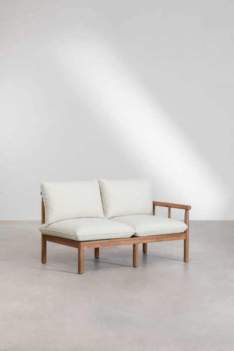 Melvin 2-Sitzer-Sofa aus Akazienholz