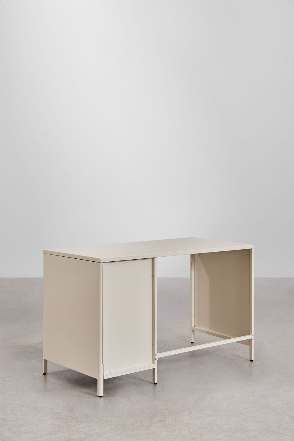 Schreibtisch aus Stahl mit Schubladen Michigan, Galeriebild 5