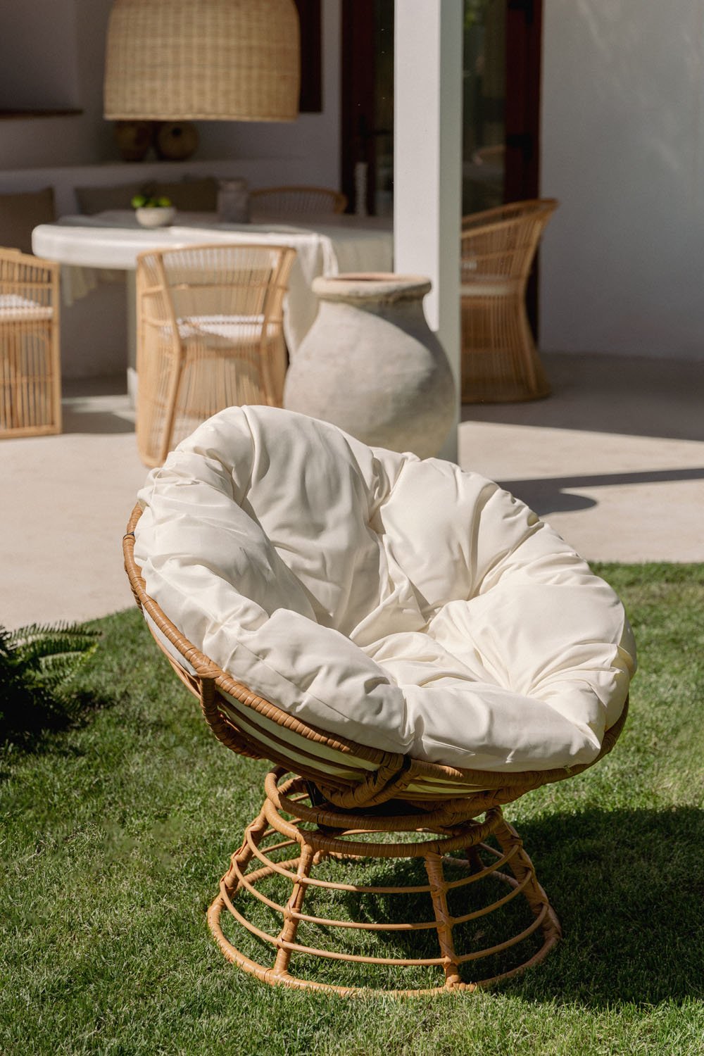 Outdoor Sessel aus Rattan Espencer, Galeriebild 1