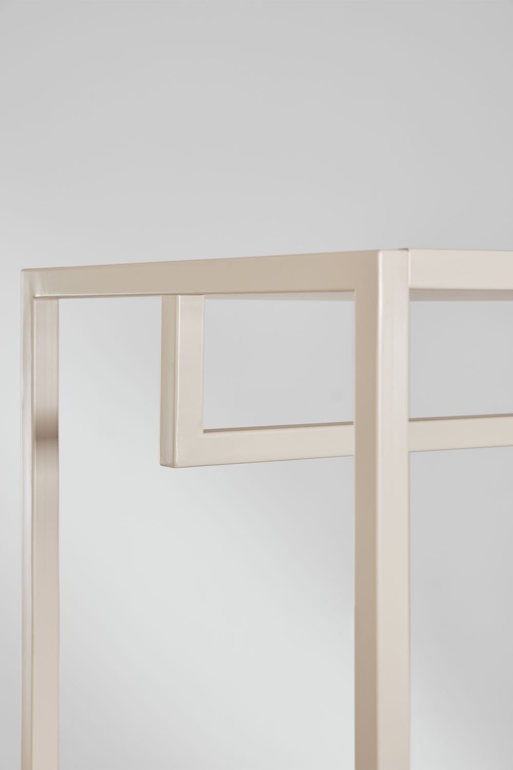 Janine 2-teiliger offener Modul-Kleiderschrank mit Kleiderstange und Stahlregalen, Galeriebild 5