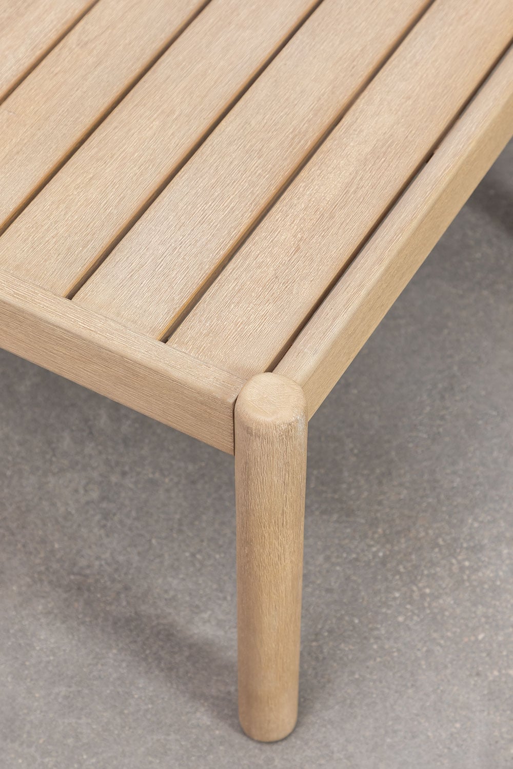 Gartenset mit 2 Sesseln aus geflochtenem Seil und Couchtisch aus Akazienholz Karvia, Galeriebild 11