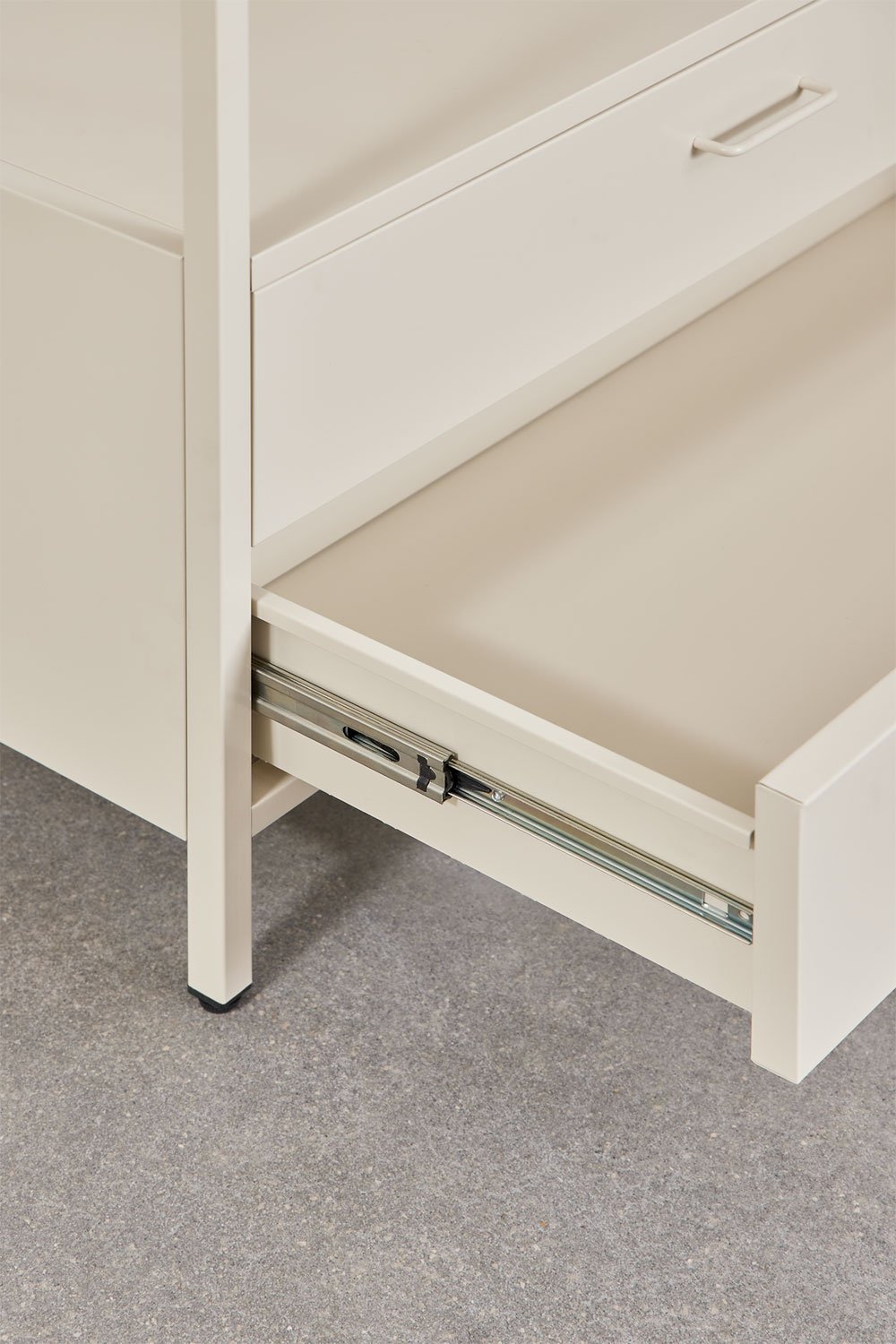Janine 4-teiliger offener modularer Kleiderschrank mit Stahlregalen, Galeriebild 13