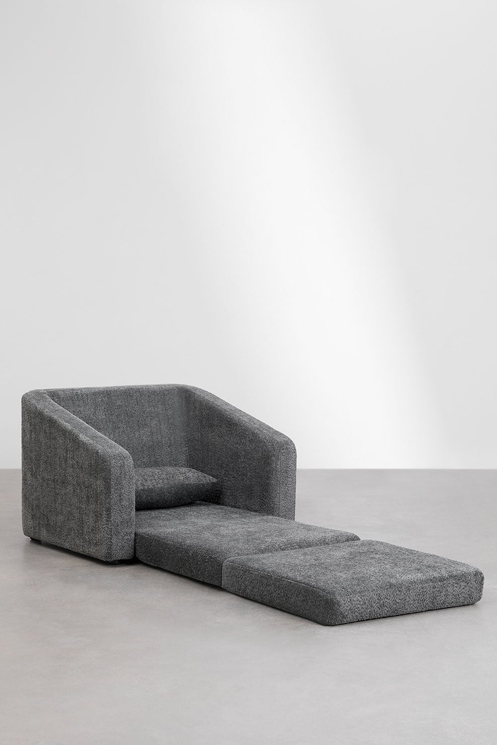 Pack mit 2 Schlafsesseln aus Bouclé-Stoff Dalila, Galeriebild 4