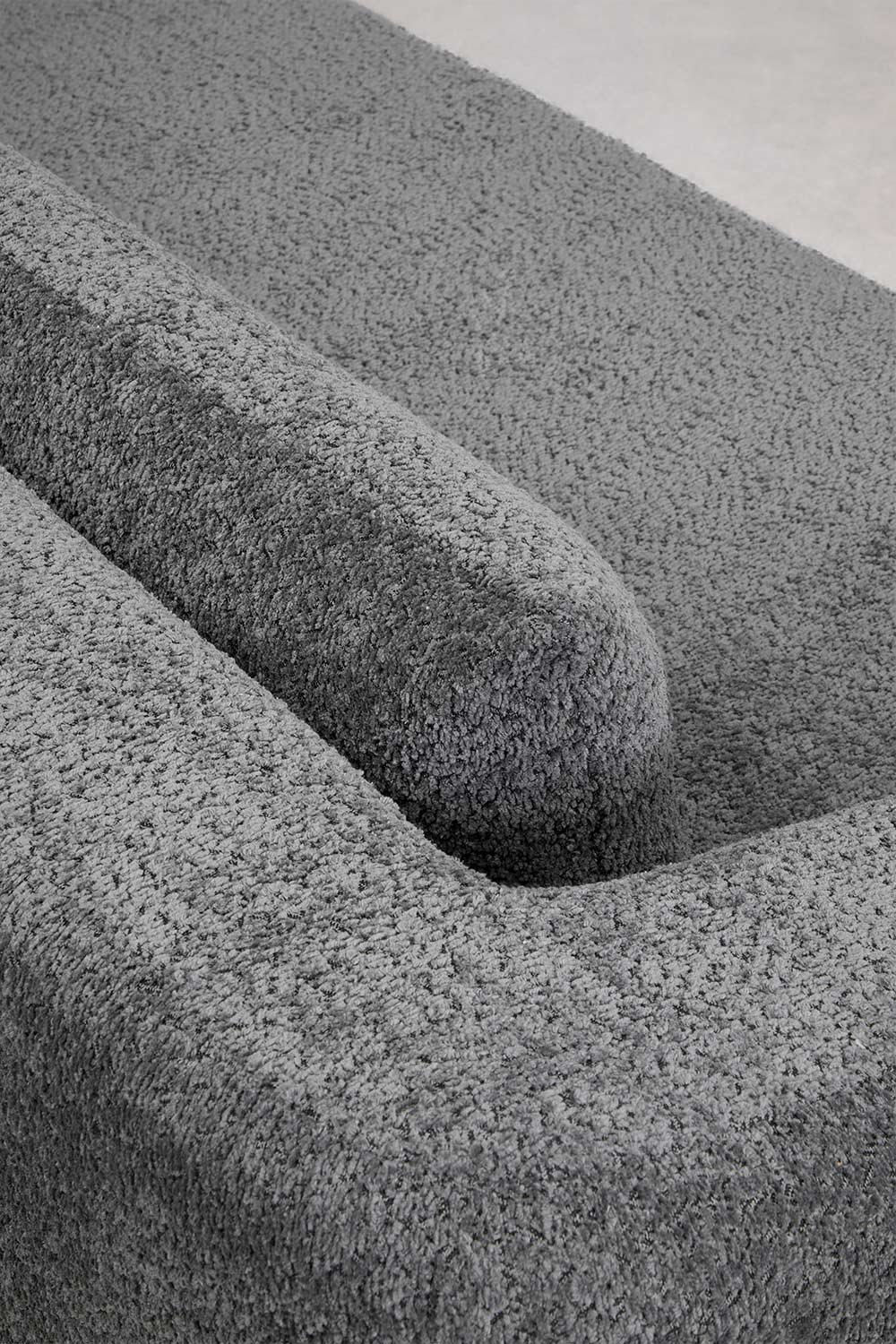 Dalila 3-Sitzer-Schlafsofa aus Bouclé-Stoff, Galeriebild 10