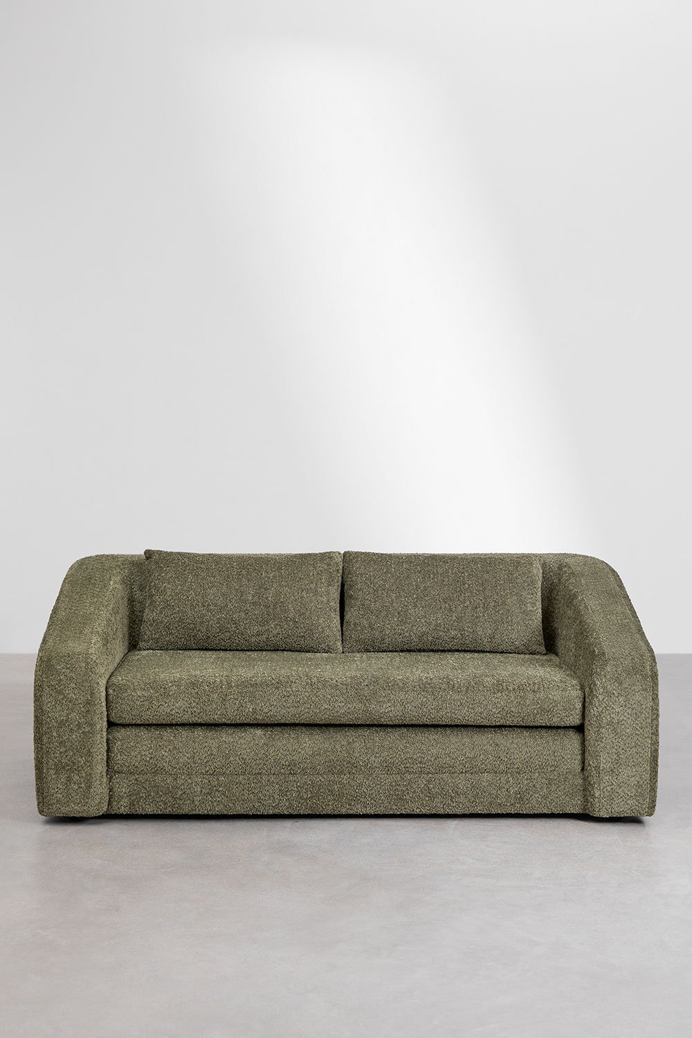 Dalila 2-Sitzer-Schlafsofa aus Bouclé-Stoff, Galeriebild 6