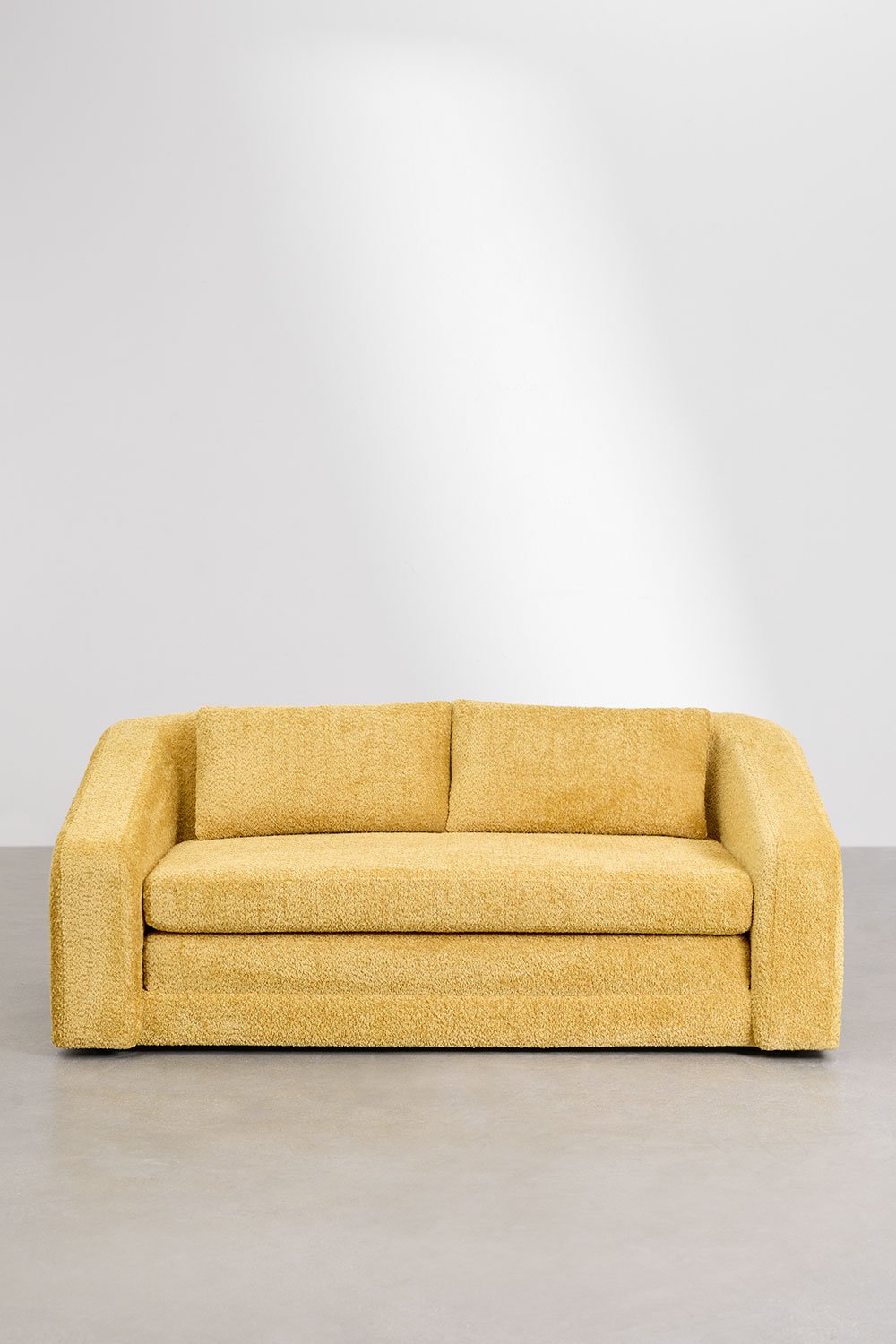 Dalila 2-Sitzer-Schlafsofa aus Bouclé-Stoff, Galeriebild 6